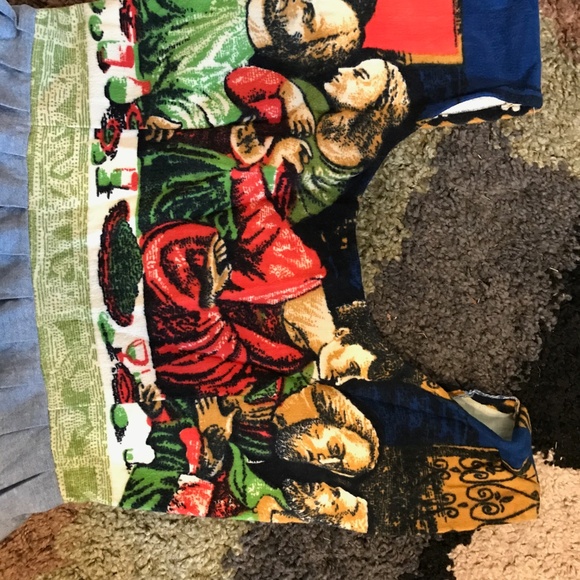 vintage LAST SUPPER Dress Swing fancy ModCloth - Picture 2 of 4